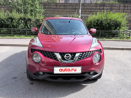 2017 Nissan Juke I Рестайлинг, красный, 1100000 рублей, вид 1