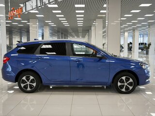 2021 Lada (ВАЗ) Vesta SW I, синий, 1081000 рублей, вид 5