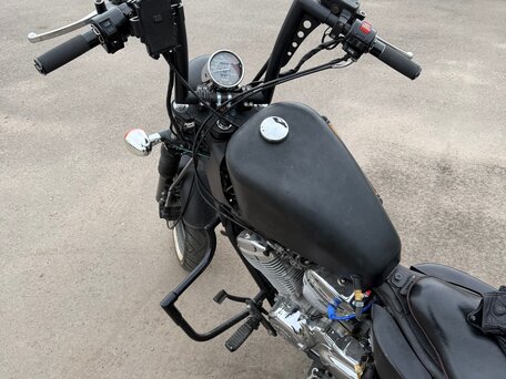 1992 Honda Steed 400, чёрный, 233000 рублей, вид 3
