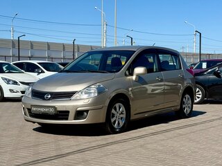 2010 Nissan Tiida I Рестайлинг, коричневый, 679990 рублей, вид 3