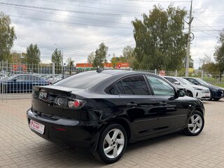 2008 Mazda 3 I (BK) Рестайлинг, чёрный, 350000 рублей, вид 4