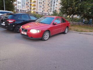 2006 Volvo S60 I Рестайлинг, красный, 485000 рублей, вид 1