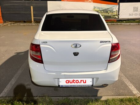 2012 Lada (ВАЗ) Granta I, белый, 250000 рублей, вид 4