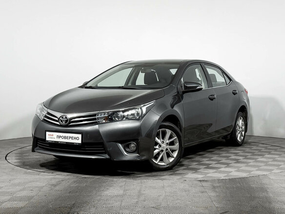 2014 Toyota Corolla XI (E160, E170, E180), серый