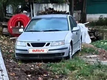 2004 Saab 9-3 II, серебристый