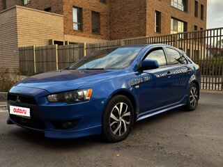 2008 Mitsubishi Lancer X, синий, 720000 рублей, вид 1