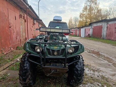 2008 Yamaha Grizzly 350, зелёный, 290000 рублей, вид 1