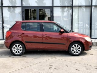 2009 Skoda Fabia II, красный, 761000 рублей, вид 4