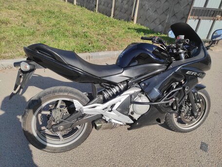 2007 Kawasaki Ninja 650, чёрный, 390000 рублей, вид 2