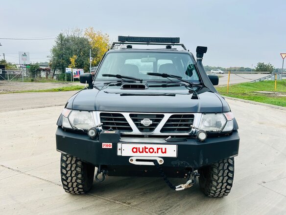 2000 Nissan Patrol V (Y61), чёрный, 1500000 рублей - вид 3