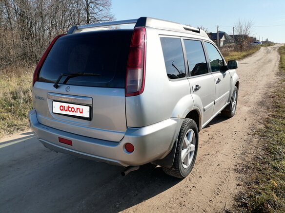 2005 Nissan X-Trail I Рестайлинг, серебристый, 465000 рублей - вид 4