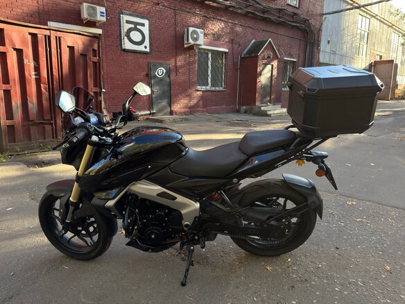 2026 Bajaj Pulsar NS400Z, чёрный, 419000 рублей - вид 15