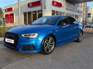 2019 Audi A3 III (8V) Рестайлинг, синий, 2700000 рублей, вид 2