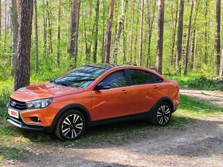 2021 Lada (ВАЗ) Vesta Cross I, красный, 1249000 рублей, вид 1