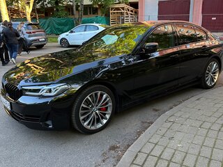 2021 BMW 5 серии 540d xDrive VII (G30/G31/G38) Рестайлинг, чёрный, 4980000 рублей, вид 5