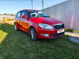 2010 Skoda Fabia II Рестайлинг, красный, 430000 рублей, вид 3