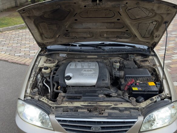 2007 Kia Spectra I Рестайлинг 2, бежевый - вид 22