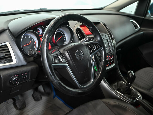 2013 Opel Astra J Рестайлинг, синий, 580000 рублей - вид 13