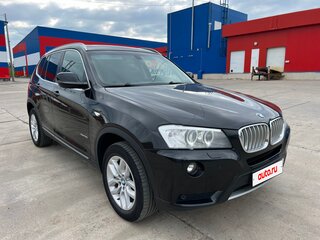 2014 BMW X3 28i xDrive II (F25), чёрный, 1799000 рублей, вид 4