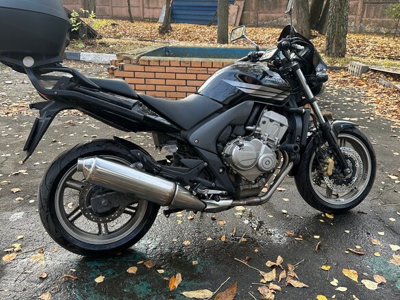 2008 Honda CBF 600, чёрный, 510000 рублей