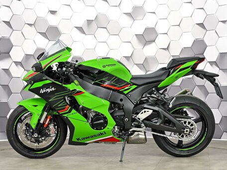 2023 Kawasaki ZX-10R Ninja, зелёный, 1879000 рублей, вид 4