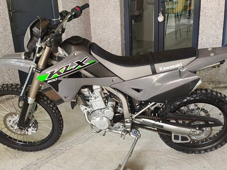 2024 Kawasaki KLX 300, серый, 620000 рублей, вид 4
