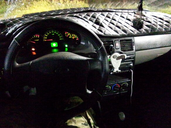 2009 Lada (ВАЗ) Priora I, синий, 130000 рублей - вид 12