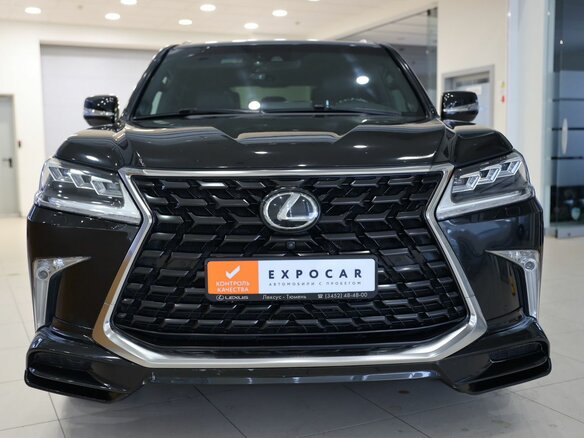 2020 Lexus LX 570 III Рестайлинг 2, чёрный, 12500000 рублей - вид 1