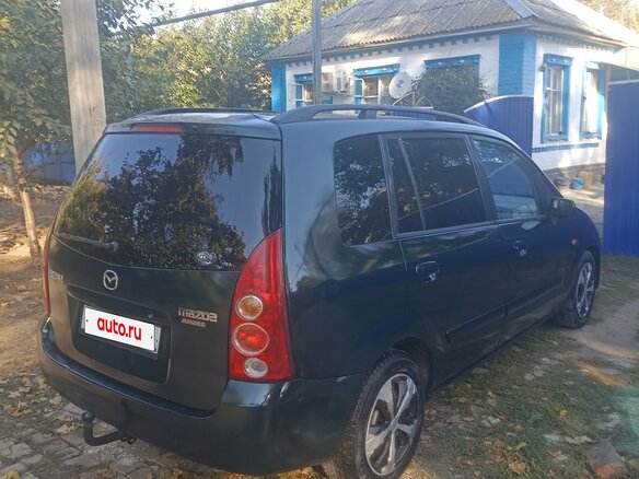 2002 Mazda Premacy I (CP), зелёный - вид 7
