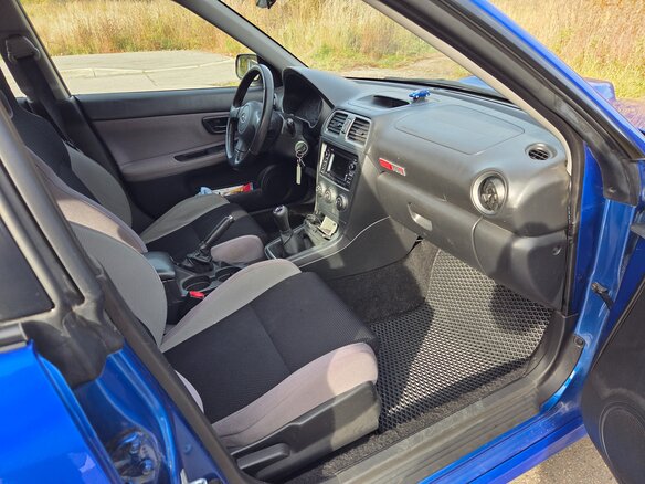 2006 Subaru Impreza WRX II Рестайлинг 2, синий, 1390000 рублей - вид 22