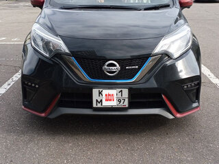 2017 Nissan Note Nismo e-Power II Рестайлинг, чёрный, 1190000 рублей, вид 1