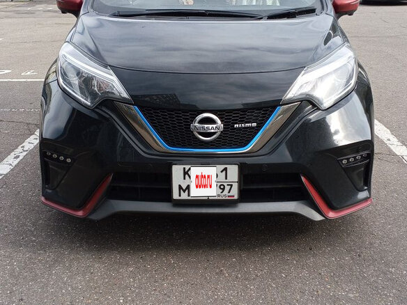 2017 Nissan Note Nismo e-Power II Рестайлинг, чёрный, 1190000 рублей