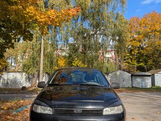 2010 Lada (ВАЗ) Kalina I, чёрный, 170000 рублей, вид 1