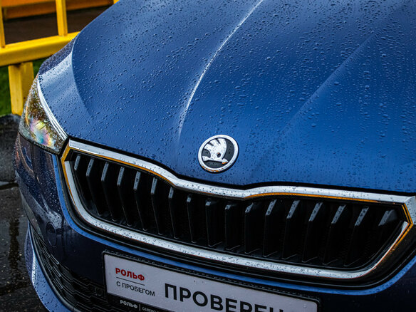 2020 Skoda Rapid II, синий - вид 14