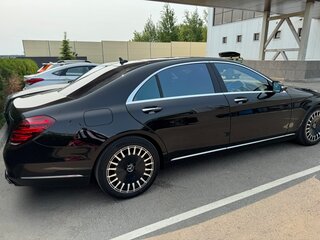 2019 Mercedes-Benz S-Класс 400 d Long VI (W222, C217) Рестайлинг, чёрный, 2950000 рублей, вид 3