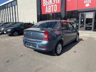 2010 Renault Logan I Рестайлинг, синий, 570000 рублей, вид 4