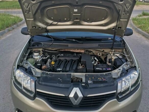 2016 Renault Logan II, бежевый, 450000 рублей - вид 17
