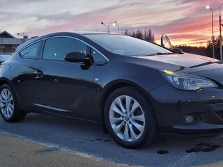 2012 Opel Astra GTC J Рестайлинг, чёрный, 880000 рублей, вид 2