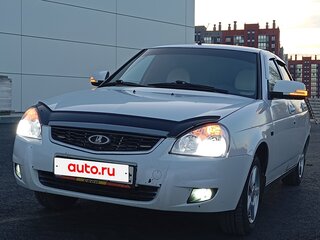 2013 Lada (ВАЗ) Priora I Рестайлинг, белый, 360000 рублей, вид 2