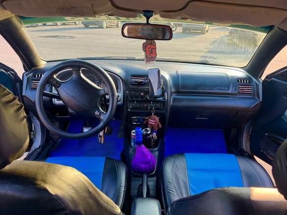 1997 Mazda 323 V (BA), серый, 250000 рублей - вид 7