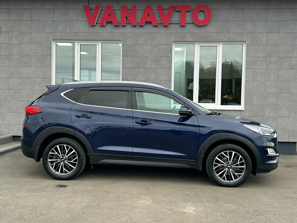 2020 Hyundai Tucson III Рестайлинг, синий - вид 4