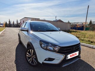 2018 Lada (ВАЗ) Vesta SW Cross I, белый, 1050000 рублей, вид 2