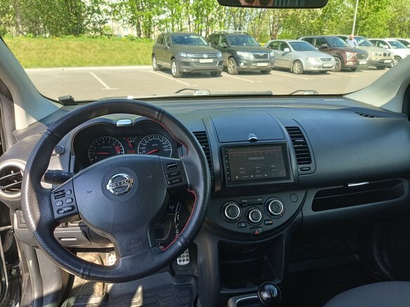 2012 Nissan Note I Рестайлинг, чёрный, 560000 рублей - вид 6