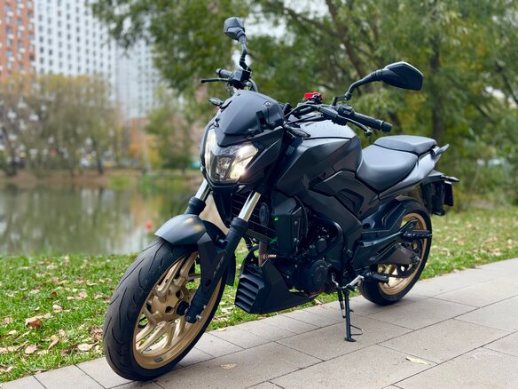 2018 Bajaj Dominar 400, чёрный, 349000 рублей - вид 6
