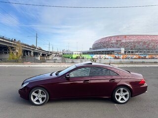 2005 Mercedes-Benz CLS 350 I (C219), пурпурный, 1400000 рублей, вид 4