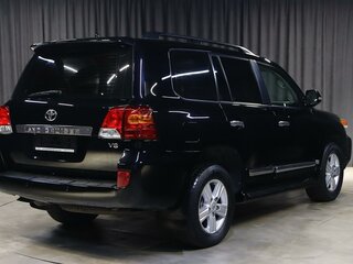 2015 Toyota Land Cruiser 200 Series Рестайлинг 1, чёрный, 3349000 рублей, вид 2