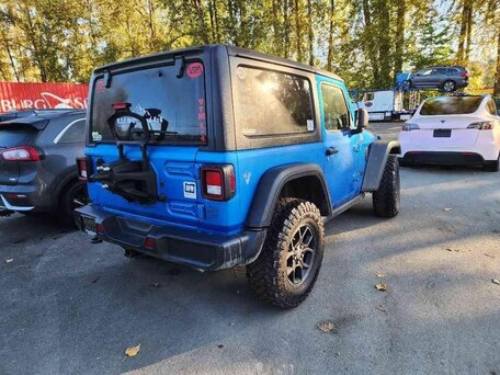 2025 Jeep Wrangler IV (JL) Рестайлинг, синий, 5850000 рублей, вид 2