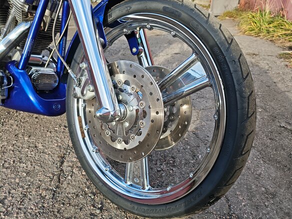 2004 Harley-Davidson CVO Limited, синий, 1199000 рублей - вид 6
