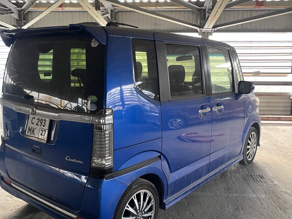 2016 Honda N-BOX I Рестайлинг, синий, 895000 рублей - вид 5