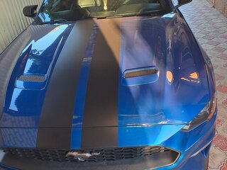 2017 Ford Mustang VI Рестайлинг, синий, 2850000 рублей, вид 2